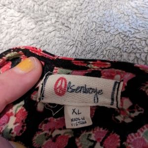 Olsenboye Floral Zipper Dress